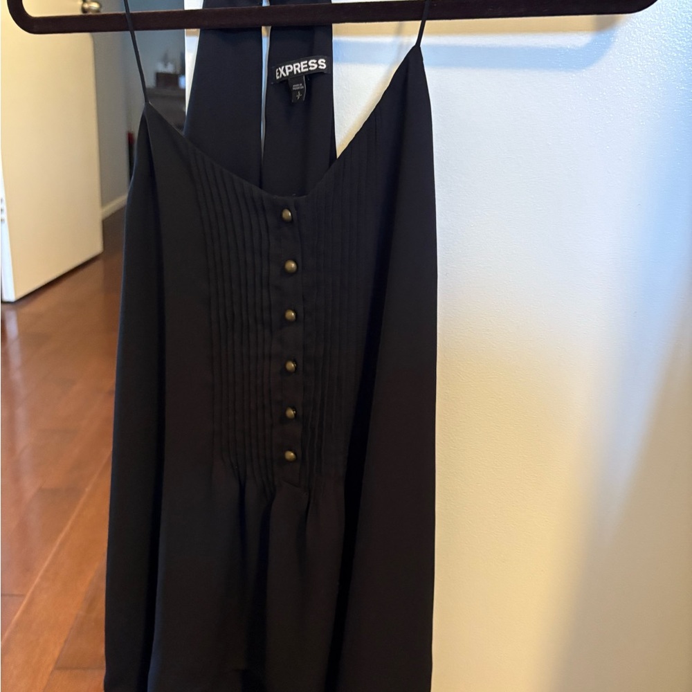 Express Black Sleeveless Top EUC Size Small